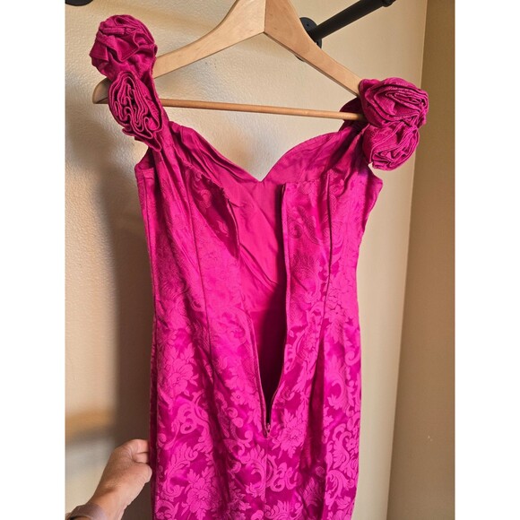 Jessica McClintock/ Gunne Sax pink vintage prom dress womens size 5/6 - Picture 4 of 9